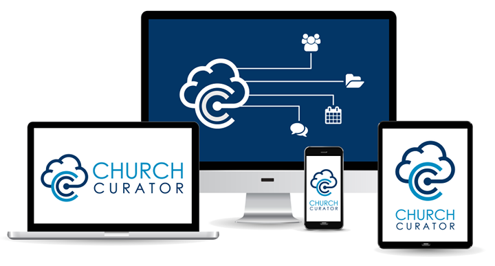 Church Curator is a responsive web application running both on desktop and mobile devices